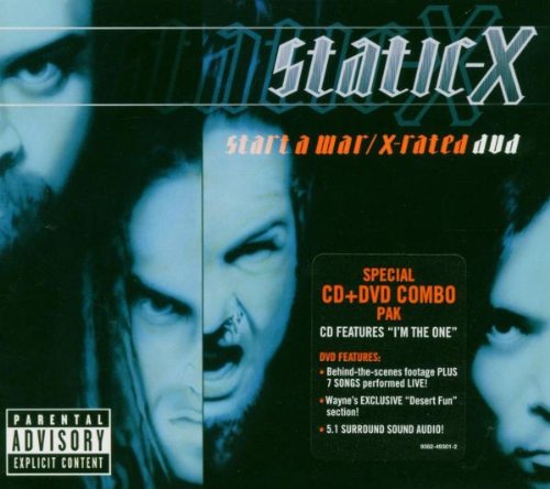 STATIC-X - START A WAR (CD/DVD)