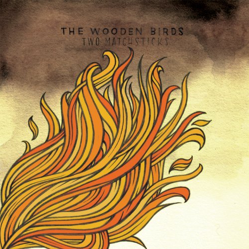 WOODEN BIRDS - TWO MATCHSTICKS