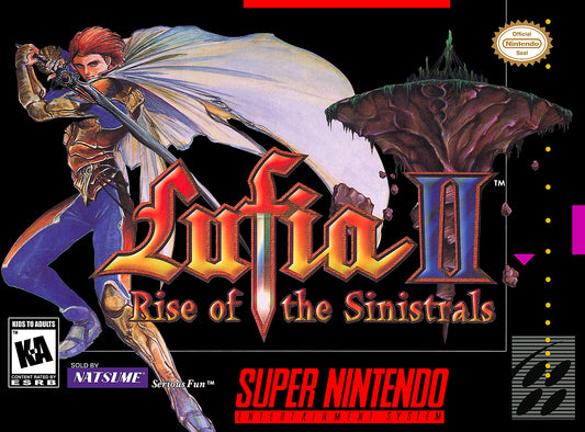 LUFIA II: RISE OF SINSTRALS  - SNES