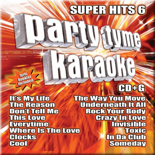 KARAOKE - PARTY TYME KARAOKE-SUPER HITS 6