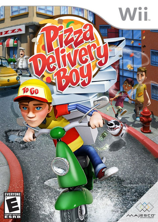 PIZZA DELIVERY BOY  - WII