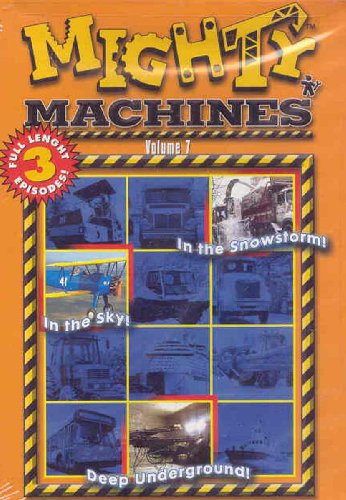 MIGHTY MACHINES, VOL. 7: IN THE SNOWSTORM! / IN THE SKY! / DEEP UNDERGROUND! (BILINGUAL)