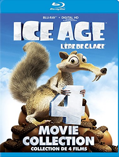 ICE AGE 1-4 COLLECTION (BILINGUAL) [BLU-RAY]