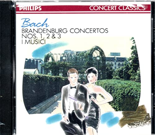 BACH - BRANDEDNBURG CONCERTOS NOS. 1, 2 & 3