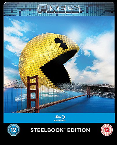 PIXELS - BLU-2015-ADAM SANDLER-STEELBOOK-REGION F