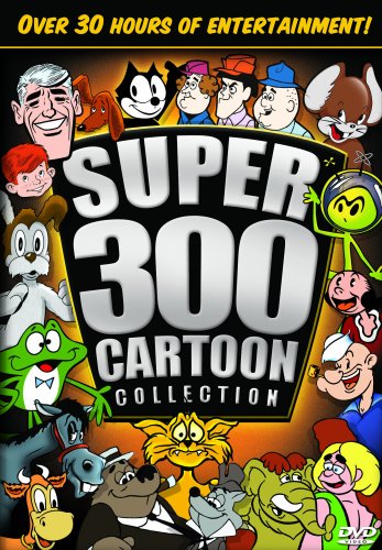 SUPER 300 CARTOON COLLECTION  - DVD-6 DISC SET