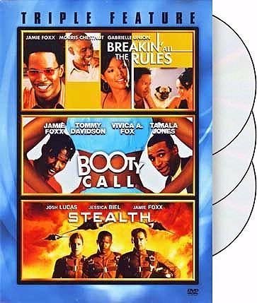 BREAKIN' THE RULES/BOOTY CALL/STEALTH - DVD-TRIPLE FEATURE-JAMIE FOXX