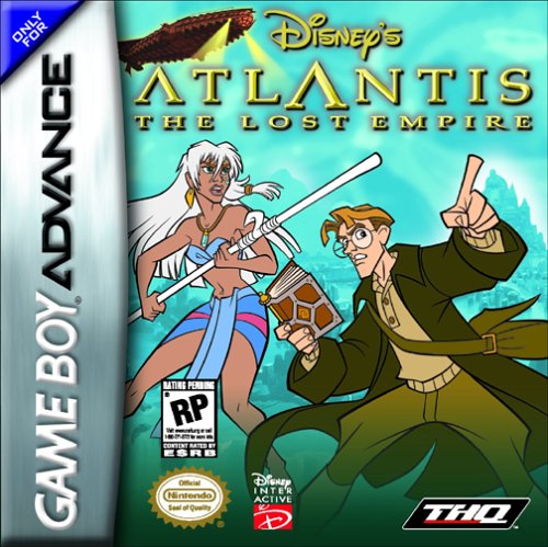 ATLANTIS: THE LOST EMPIRE  - GBA