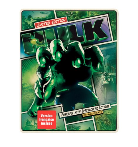 HULK (BILINGUAL)(STEELBOOK EDITION) (BLU-RAY + DVD + DIGITAL COPY + ULTRAVIOLET)