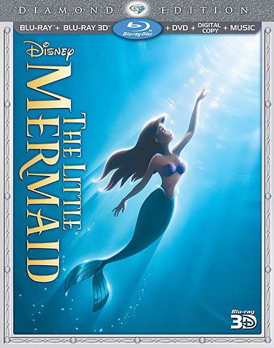 THE LITTLE MERMAID - DIAMOND EDITION [BLU-RAY 3D + BLU-RAY + DVD + DIGITAL COPY + MUSIC] (BILINGUAL)