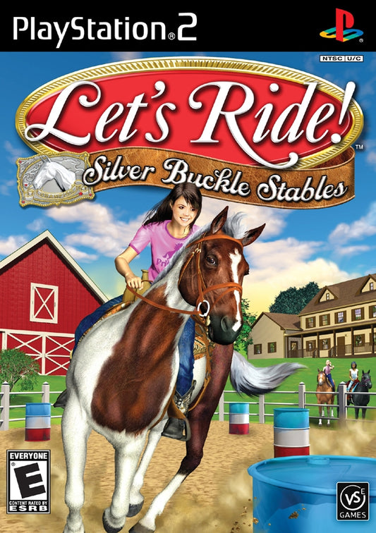 LET'S RIDE: SILVER BUCKLE STABLES  - PS2