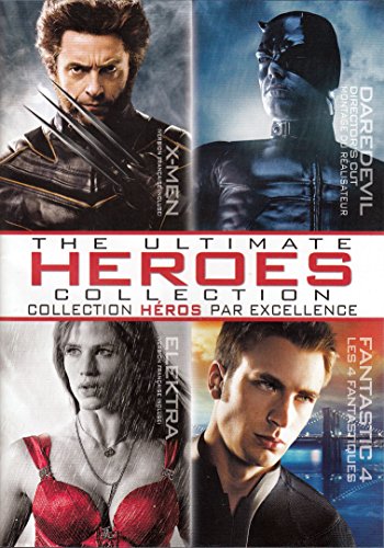 ULTIMATE HEROES COLLECTION - DVD-4 MOVIES-MARVEL