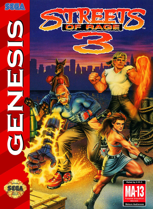 STREETS OF RAGE 3  - GENESIS