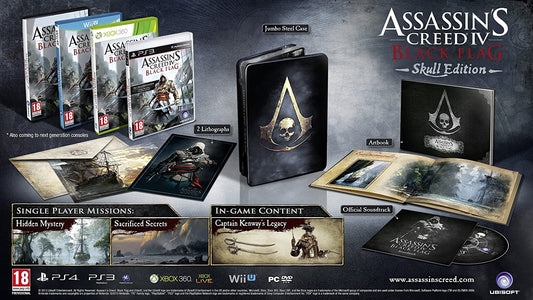ASSASSIN'S CREED IV: BLACK (W/BOX & STAT  - PS3