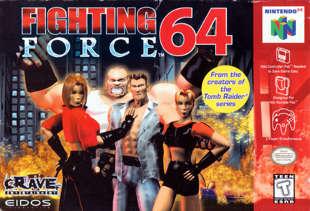 FIGHTING FORCE 64  - N64 (W/BOX)