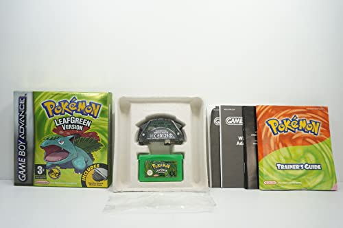 POKEMON: LEAFGREEN VERSION - GBA (W/BOX & MANUAL)