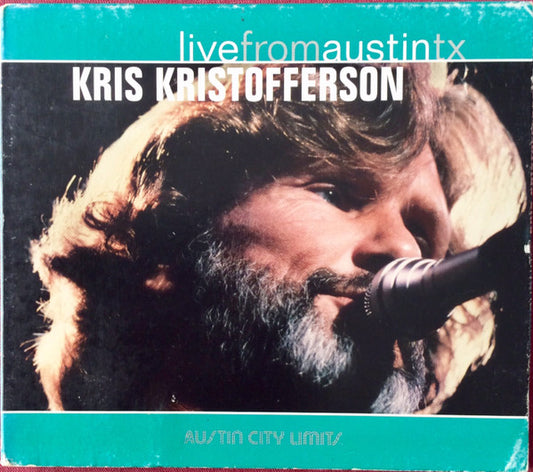 KRISTOFFERSON, KRIS  - LIVE FROM AUSTIN TX (W/DVD)