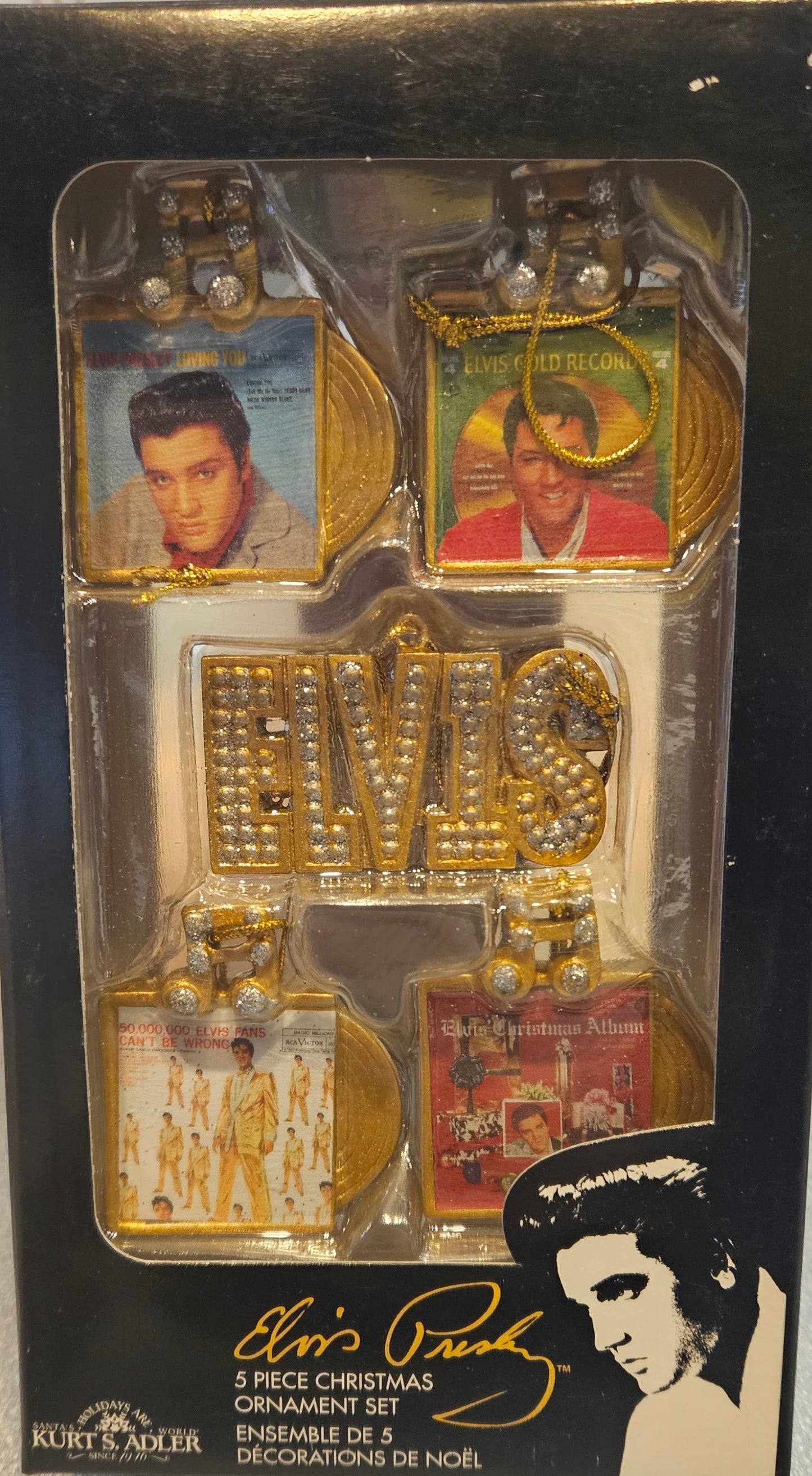 ELVIS: 5 PIECE SET - ORNAMENT-KURTS ADLER