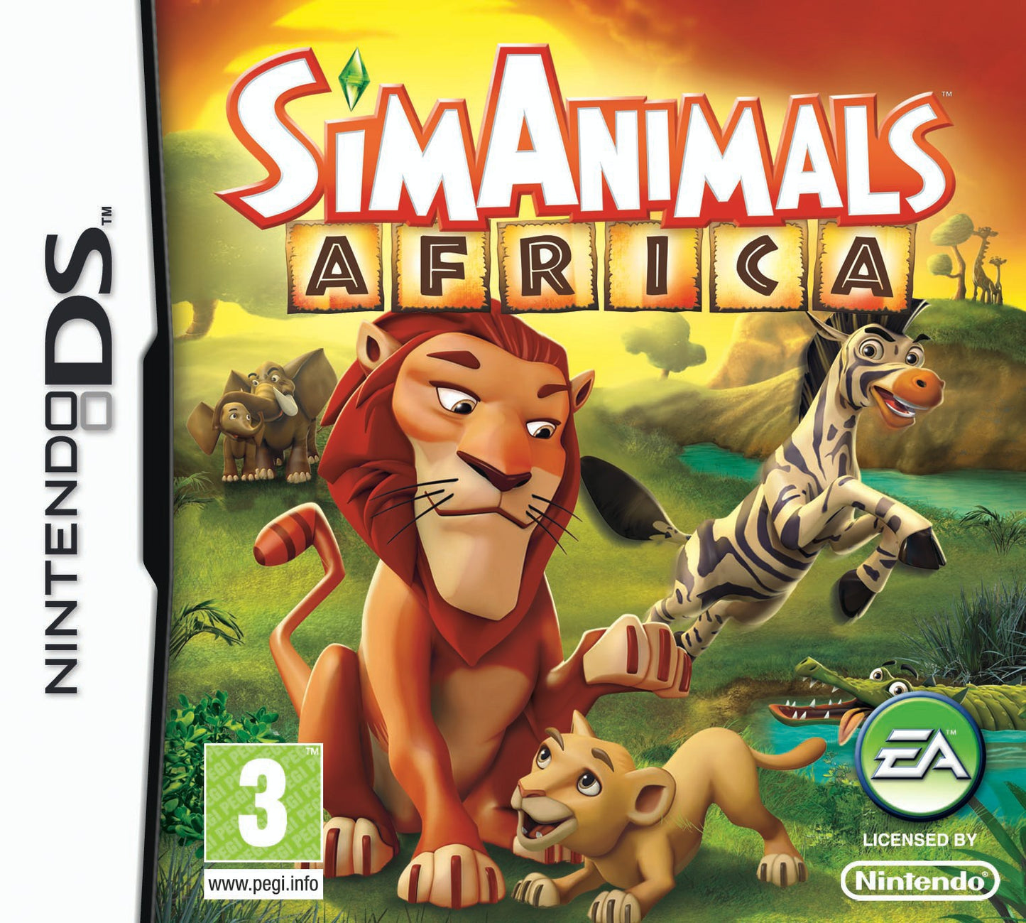 SIM ANIMALS: AFRICA (CARTRIDGE ONLY)  - DS