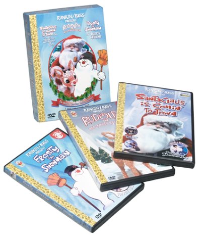 SANTA CLAUS IS../RUDOLPH/FROSTY - DVD-TRIPLE FEATURE