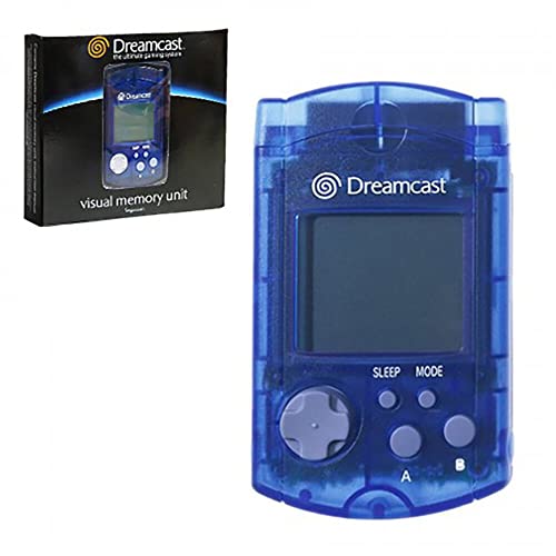 DREAMCAST VIRTUAL MEMORY UNIT (BLUE) - DREAMCAST