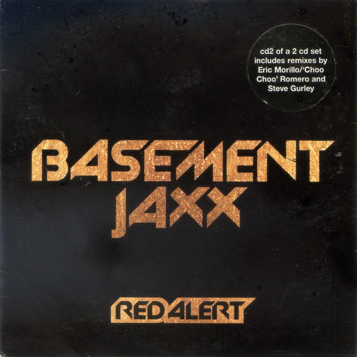 BASEMENT JAXX  - RED ALERT (CDS)