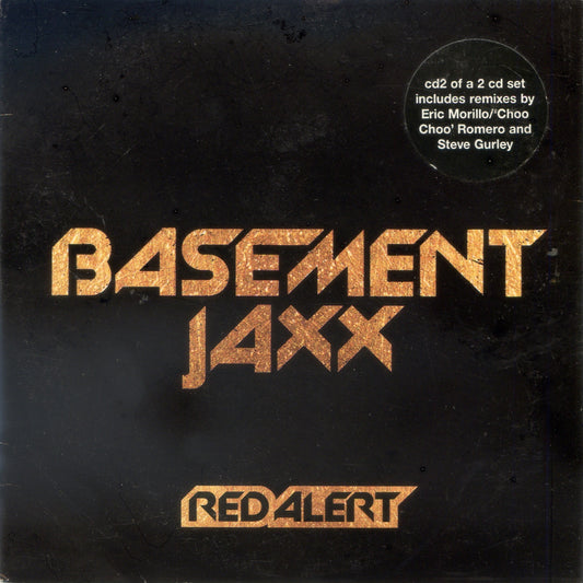BASEMENT JAXX  - RED ALERT (CDS)