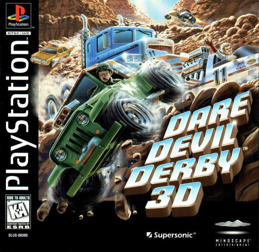 DARE DEVIL DERBY 3D  - PS1