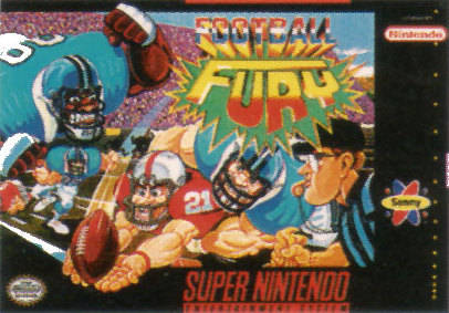 FOOTBALL FURY  - SNES (W/BOX)