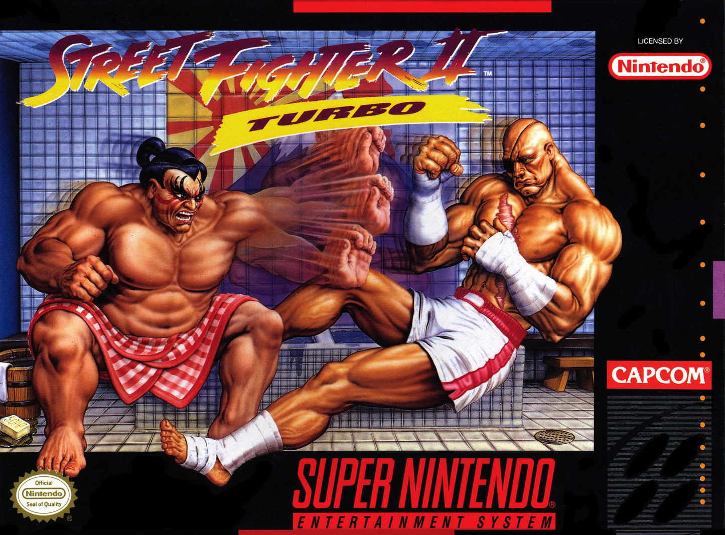 STREET FIGHTER II TURBO  - SNES