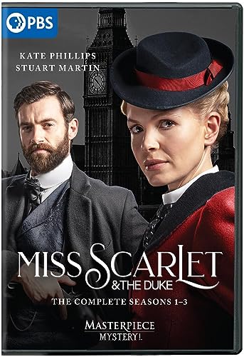 MISS SCARLET & THE DUKE  - DVD-COMPLETE SEASONS 1-3