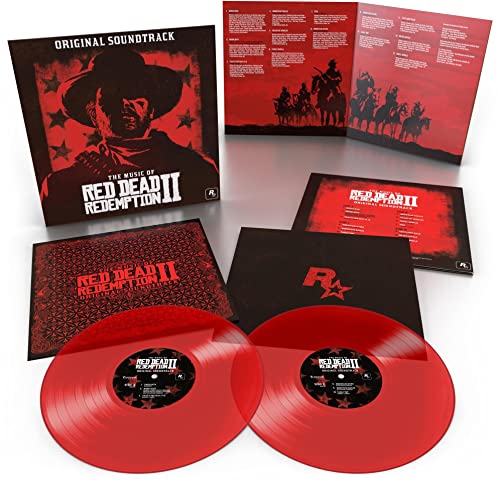 VARIOUS - THE MUSIC OF RED DEAD REDEMPTION 2 (2X LP - TRANS RED VINYL) [ORIGINAL SOUNDTR