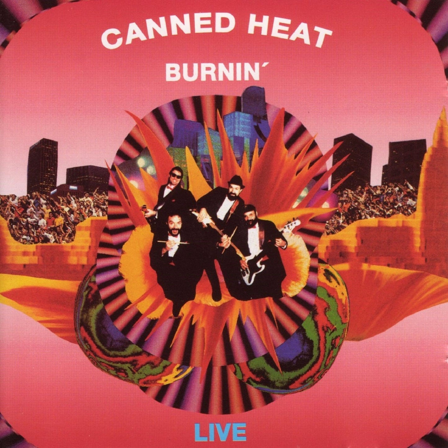 CANNED HEAT  - BURNIN' LIVE