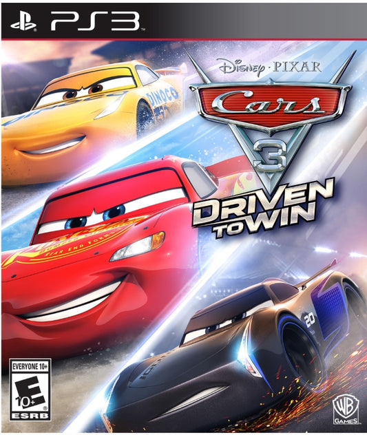 CARS 3: DRIVEN TO WIN  - PS3