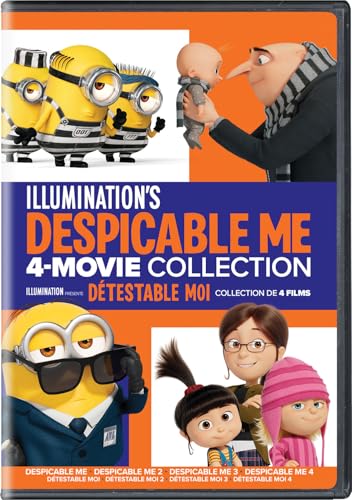 DESPICABLE ME - DVD-4-MOVIE COLLECTION