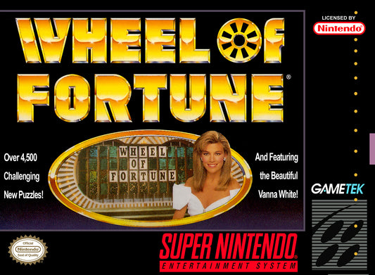 WHEEL OF FORTUNE  - SNES