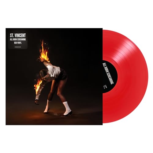 ST VINCENT - ALL BORN SCREAMING - RED COLORED VINYL