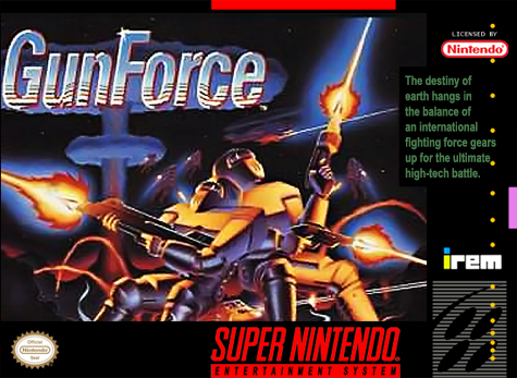 GUNFORCE  - SNES (W/BOX)