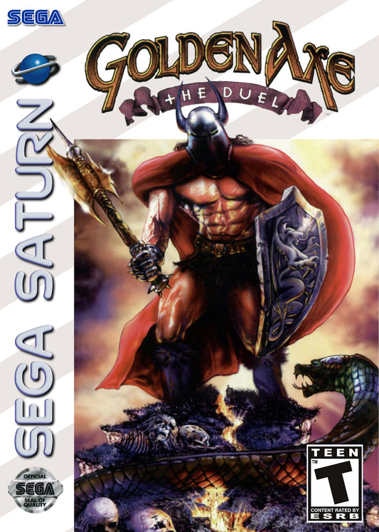 GOLDEN AXE: THE DUEL  - SATURN