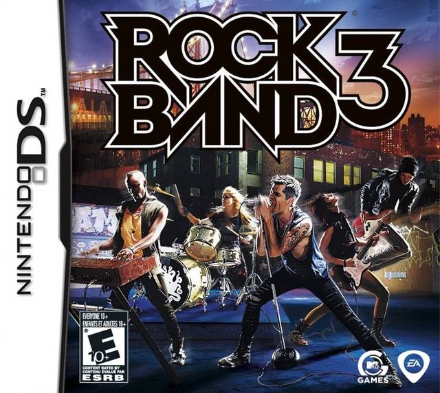 ROCK BAND 3 (CARTRIDGE ONLY)  - DS