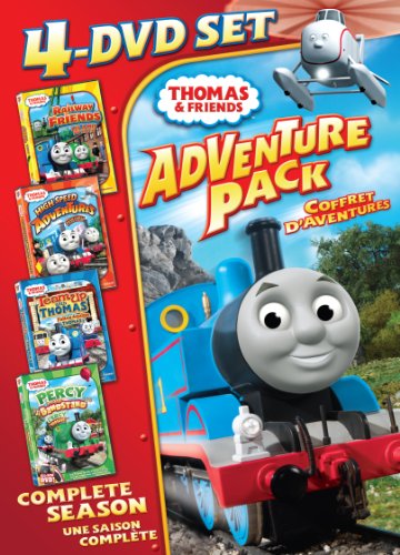 THOMAS & FRIENDS: ADVENTURE PACK (RAILWAY FRIENDS / HIGH SPEED ADVENTURES / TEAM UP WITH THOMAS / PERCY AND THE BANDSTAND) (BILINGUAL)