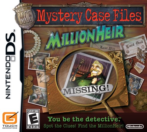 MYSTERY CASE FILES: MILLIONHEIR - NINTENDO DS