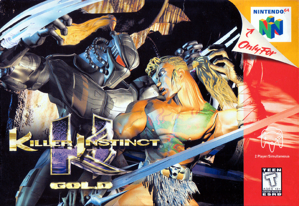 KILLER INSTINCT GOLD  - N64 (W/BOX & MANUAL)