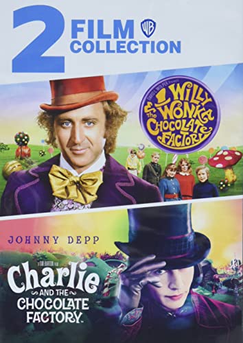 WILLY WONKA&THE CHOCO FACTORY/CHARLIE&TH - DVD- 2 FILM COLLECTION