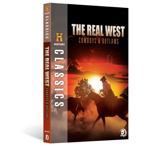 REAL WEST - DVD-COWBOYS & OUTLAWS (HISTORY CHANNEL)
