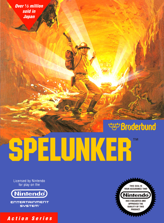 SPELUNKER  - NES (W/BOX)