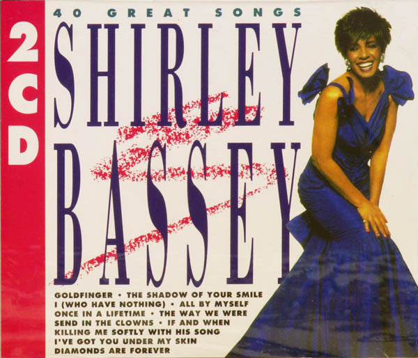 BASSEY, SHIRLEY  - 40 GREAT SONGS (2CDS)