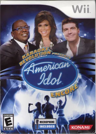 KARAOKE REVOLUTION:AMERICAN IDOL ENCORE  - WII