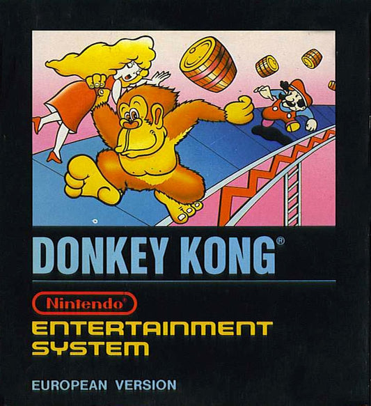 DONKEY KONG  - NES (W/BOX)