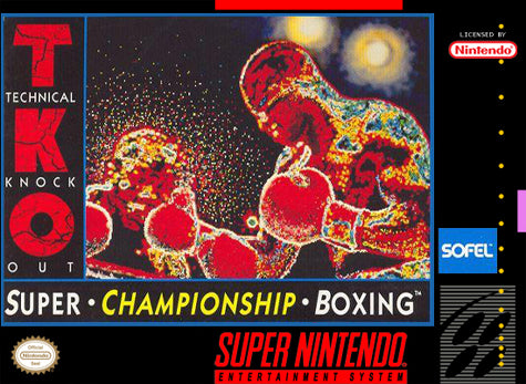 TKO SUPER CHAMPIONSHIP BOXING  - SNES